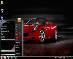 法拉利win7主题