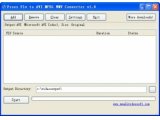 Freez Flv to AVI/MPEG/WMV ConverterV1.6(flv转avi格式转换器)免费版