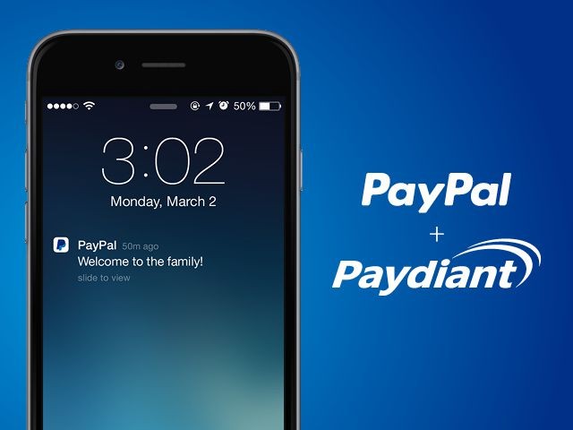 PayPal收购移动支付初创公司Paydiant 