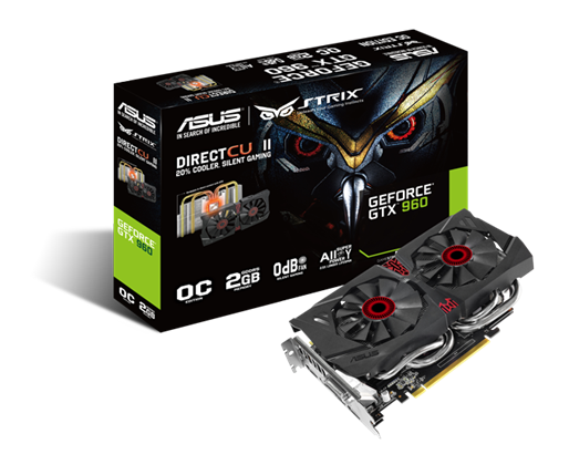 甜品级超新星 华硕STRIX GTX960显卡1699元 