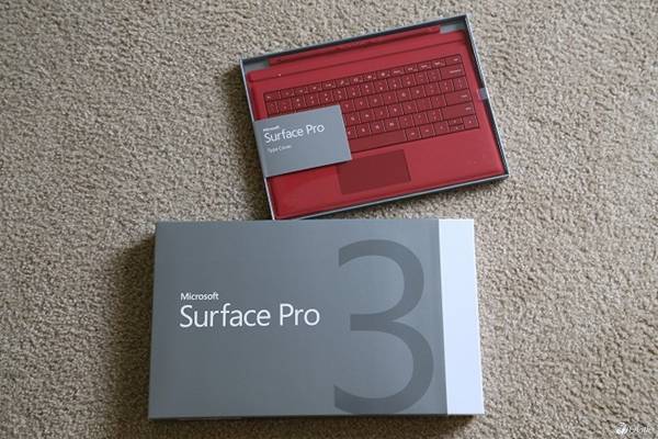 Microsoft Surface Pro 3 简易开箱 