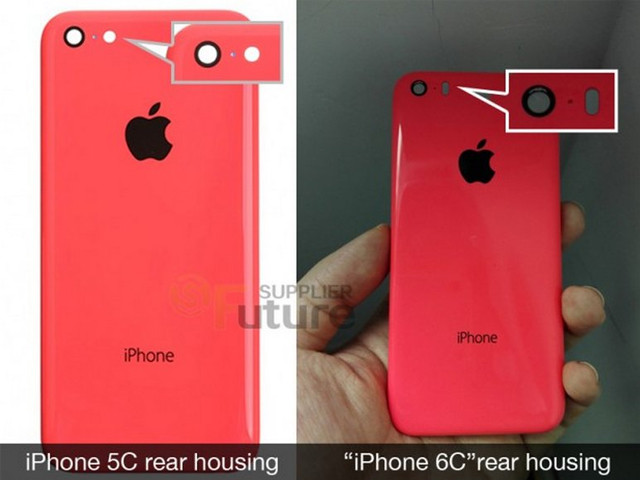 疑似iPhone 6c谍照曝光 较6有部分改动 