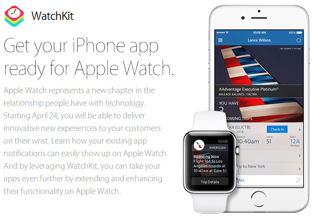 苹果开放Apple Watch第三方应用申请 