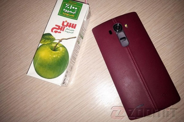 LG G4真机曝光 分别皮质版和塑料板 