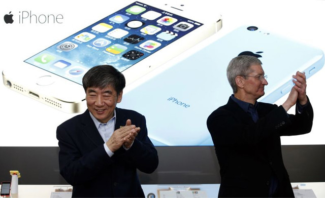 iPhone新一季度中国销量新高 移动是帮手 