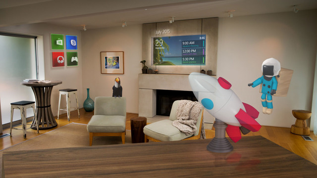 眼镜也可以革PC的命 解读微软Hololens 