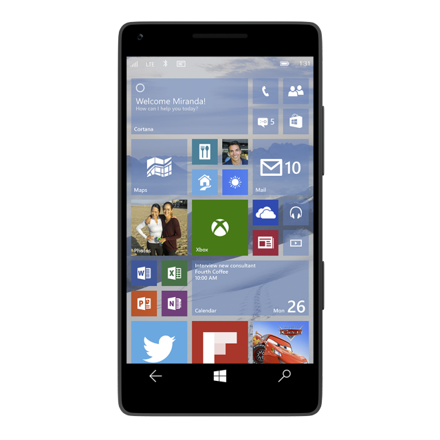 Win10 Mobile有上帝模式：添单手操作功能 