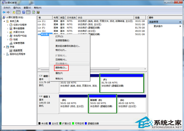 Win7如何格式化磁盘？Win7磁盘不能格式化的解决方法